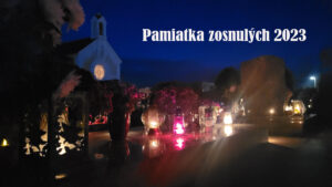 Pamiatka zosnulych 2023